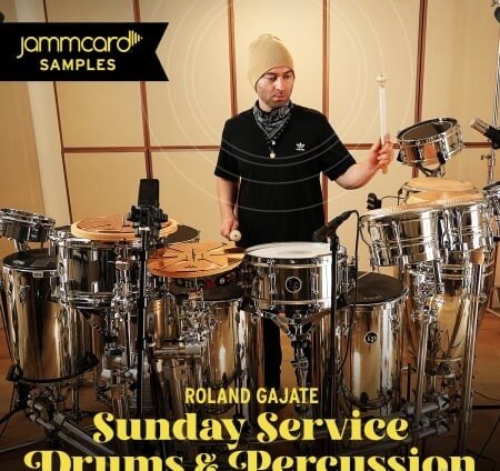 Jammcard Samples Roland Gajate Sunday Service Drums and Percussion WAV